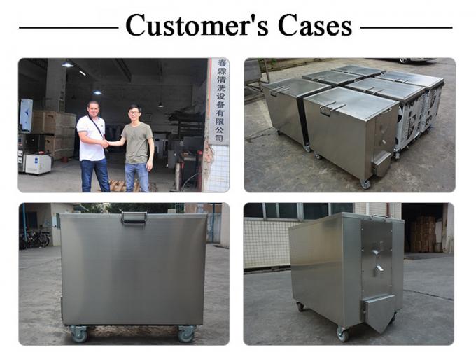 220V Grease Duct Cleaning Equipment , 300L Kitchen Soak Tanks