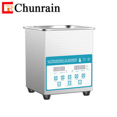 CR-010S 2L 60W Professional Desktop Digital Ultrasonic Cleaner with Heater and Degas and Semiwave for Dental Lab