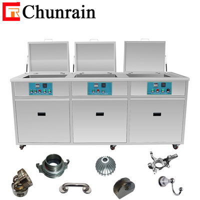 3 tanks 264L ultrasonic cleaners for compressor spare parts automobile maintenance tools degreasing CR-3120GH