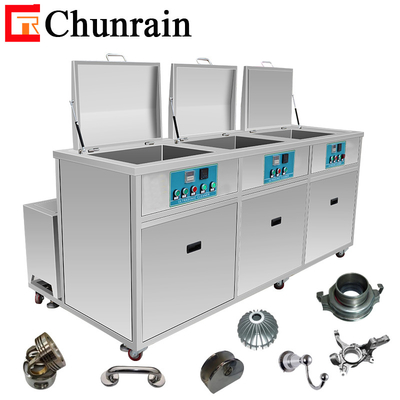 3 tanks 264L ultrasonic cleaners for compressor spare parts automobile maintenance tools degreasing CR-3120GH