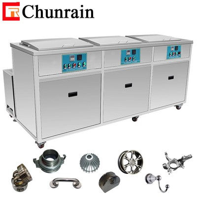 3 tanks 264L ultrasonic cleaners for compressor spare parts automobile maintenance tools degreasing CR-3120GH