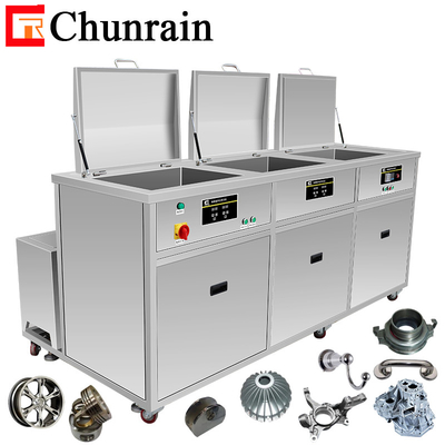 3 tanks 264L ultrasonic cleaners for compressor spare parts automobile maintenance tools degreasing CR-3120GH