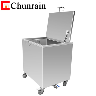 Heated Tank 1500W 80 Celsius Thermal Insulation 55 Gallon Removing Oil Ultrasonic Dish Cleaner Kitchen Soaking Tank