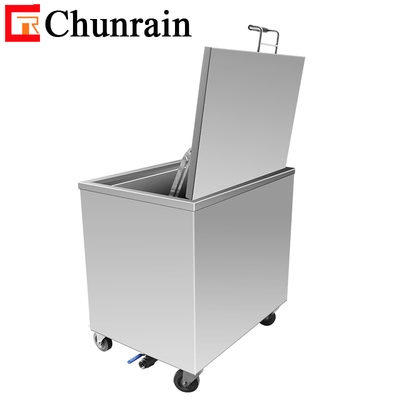 Heating Tank 3000W 176 Fahrenheit Heat Preservation Cleaning Bakery Pans 70 Gallon Restaurant Kitchen Soaking Tank