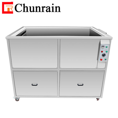 Industrial Ultrasonic Cleaner With Filter System For Wheel Rim , Heat Exchanger Bearings Cleaning Bath 1500L