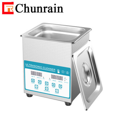 CR-010S 2L 60W Professional Desktop Digital Ultrasonic Cleaner with Heater and Degas and Semiwave for Dental Lab