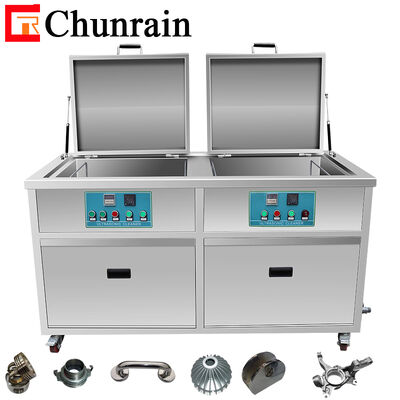 Electric Ultrasonic Cleaner Industrial Double Tank Filter System Digital Engine Cylinder Rinsing Ultrasonic Cleaning Technology CR-2024GH