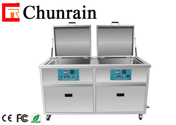 40KHZ Multi Tank Ultrasonic Cleaner Metal Parts Use 88L