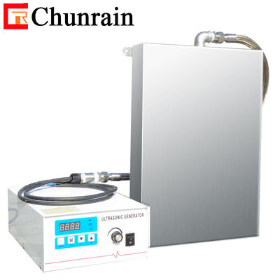 Vibration Box 28khz Ultrasonic Transducer , 2400W Submersible Ultrasonic Cleaner