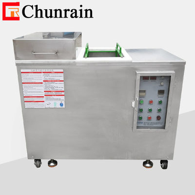 Injection Mould Electrolysis Cleaning Machine , 28KHZ 40KHZ Electrolysis Parts Cleaner