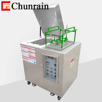 Injection Mould Electrolysis Cleaning Machine , 28KHZ 40KHZ Electrolysis Parts Cleaner