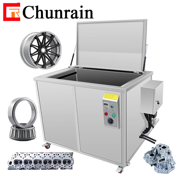 Industrial Ultrasonic Cleaner CR-300G 108L Filtration System Paint Engine Carbon Parts Degreaser Bath Power Adjustable