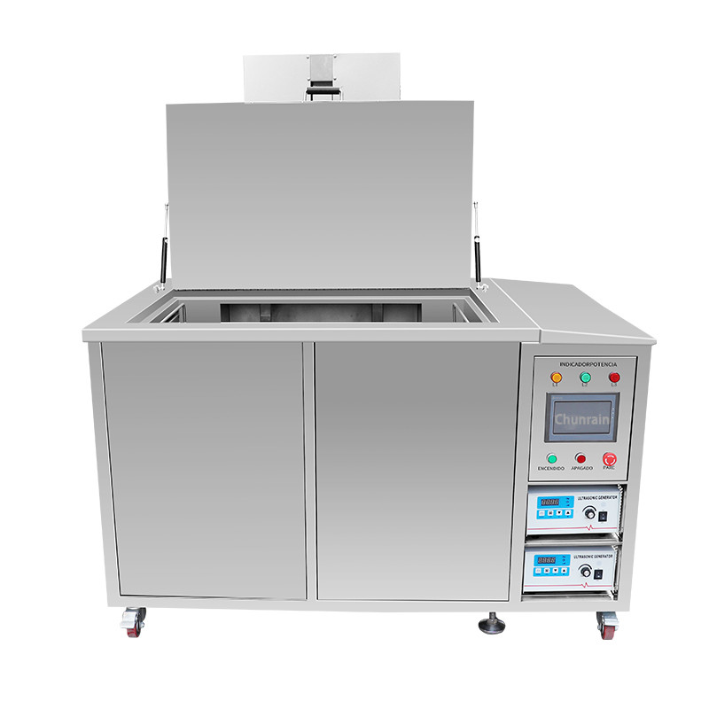 360L Engine Parts PLC Automatic Ultrasonic Cleaner With Filtration And ...